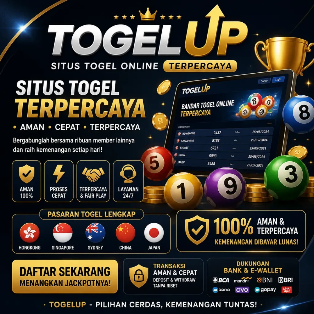 TOGELUP : Toto Togel dari Sudut Data, Permainan, dan Informasi Hasil Undian - TOGELUP