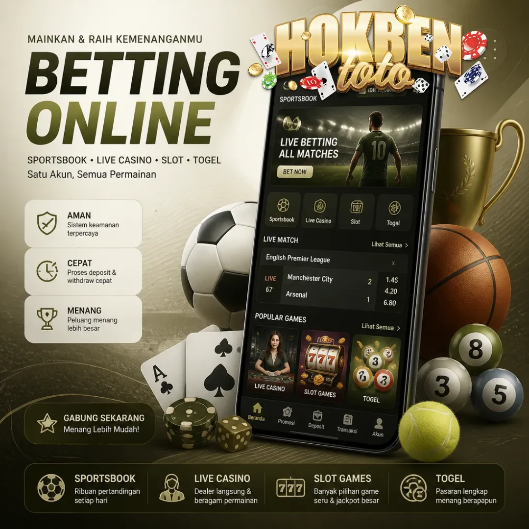 HOKBENTOTO - Link Login Situs Toto Togel Online Resmi Terpercaya Paling Dicari