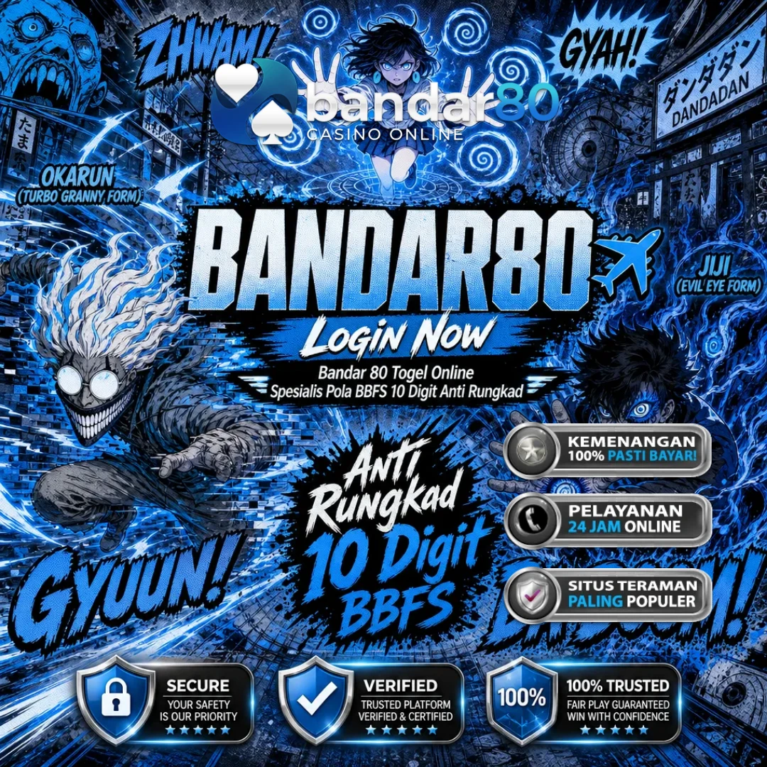 BANDAR80 🛩️ Login Now Bandar 80 Togel Online Spesialis Pola BBFS 10 Digit Anti Rungkad
