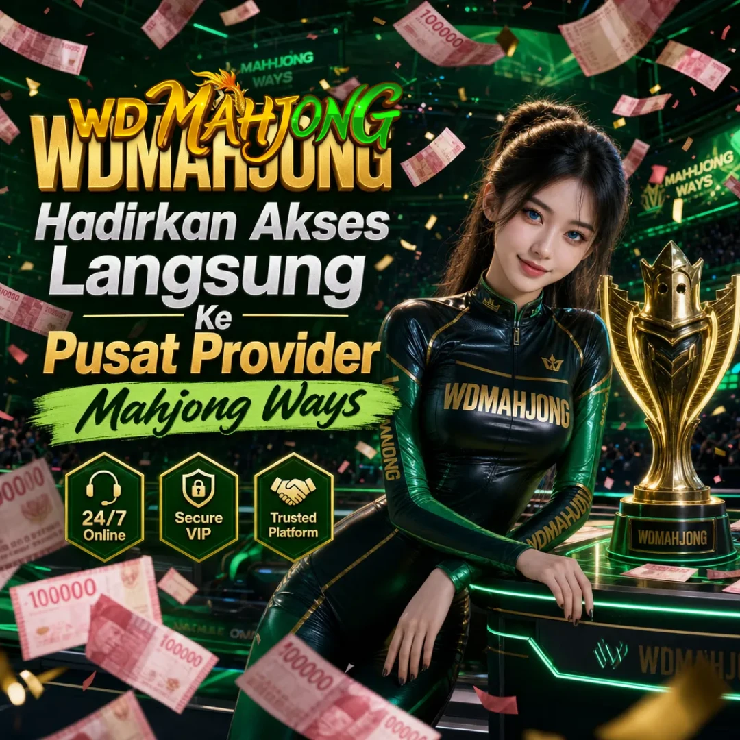 Thumbnail 1 of 3, Poster, WDMAHJONG Hadirkan Akses Langsung Ke Pusat Provider Mahjong Ways designed and sold by WDMAHJONG.