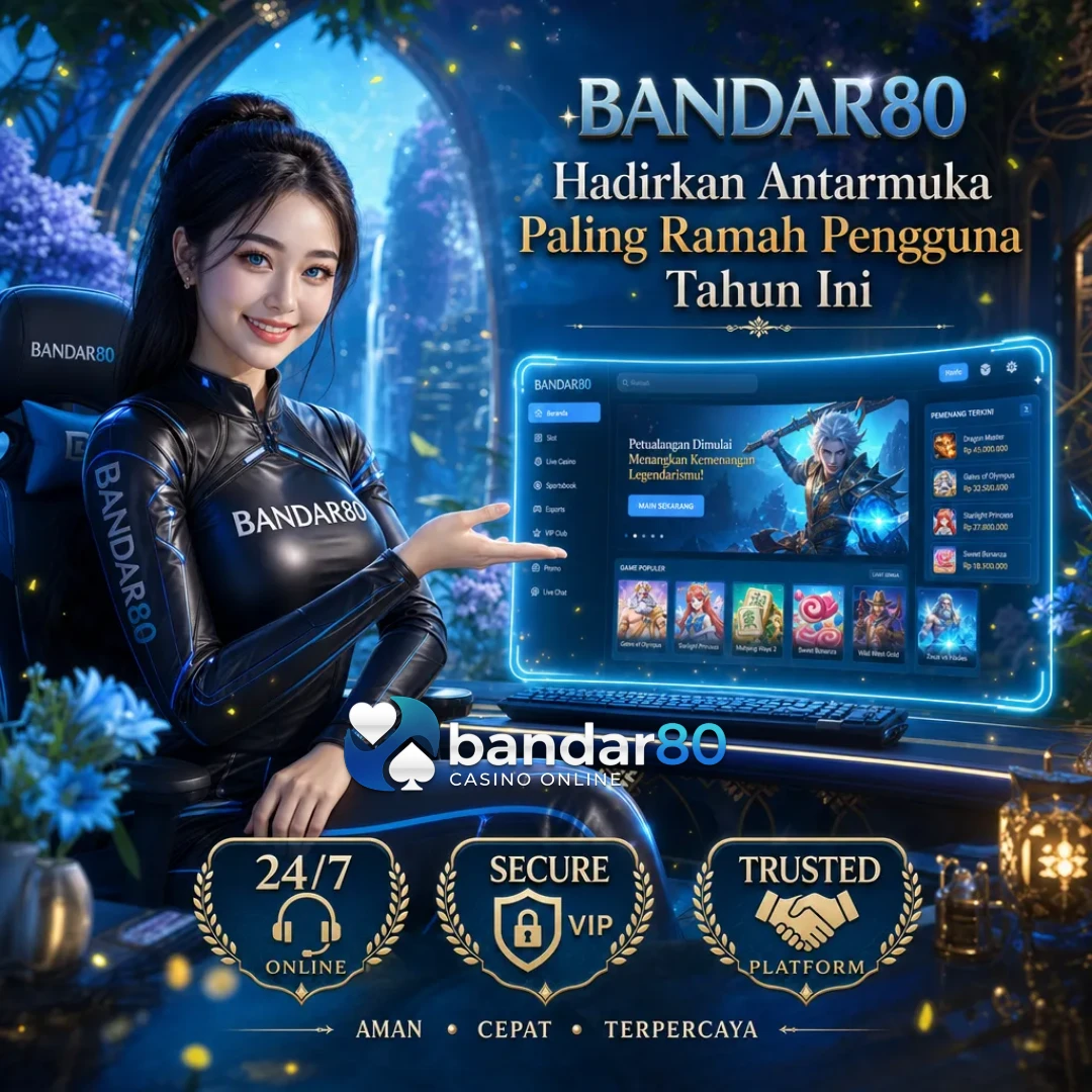 BANDAR80 Hadirkan Antarmuka Paling Ramah Pengguna Tahun Ini